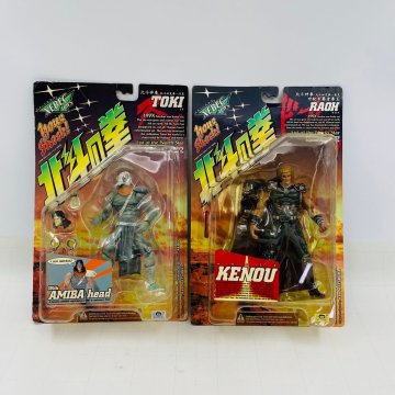 新品未開封 海洋堂 XEBEC TOYS バイオレンス・アクションフィギュア 北斗の拳 北斗神拳 北斗四兄弟 世紀末覇者拳王 ラオウ トキ 2種セット
