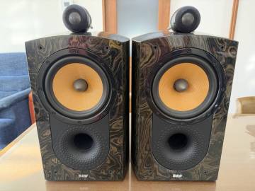 B&W Bowers & Wilkins ブックシェルフ型スピーカー Nautilus Signature 805 ペア 中古