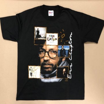 【USED】≪ 1円スタート ≫ ERIC CLAPTON (エリック・クラプトン) ③ / Tシャツ Lサイズ WORLD TOUR 1993 古着 ロック ROCK バンドT