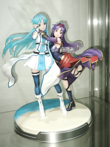 【開封済】アスナ＆ユウキ -Ending Ver.- 「ソードアート・オンライン」 1/7フィギュア SHIBUYA SCRAMBLE FIGURE 渋スク