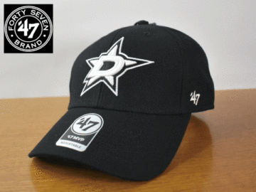 A266《未使用品》47 BRAND 47ブランド【フリーサイズ】NHL DALLAS STARS スターズ 野球帽 帽子 キャップ USモデル