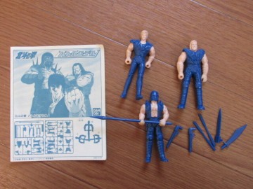 バンダイ 北斗の拳 バトルモデル ケンシロウ ジャギ ジャッカル