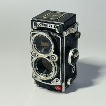 645★希少★ ローライ　ROLLEIFLEX SHARAN 2.8F MODEL AZONON F5.6 15mm 二眼レフカメラ No.F00000 試作機 