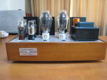 TANGOトランス仕様　300Bシングルアンプ動作品　予備真空管付き