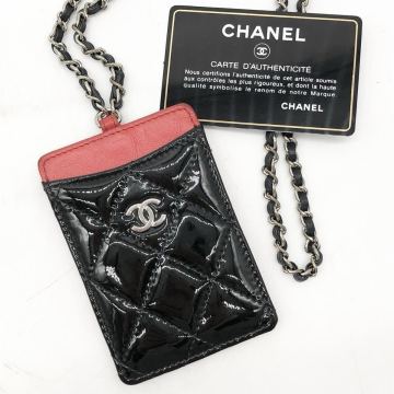 正規品 美品 希少 レア 近年 29番 シール ギャラ有 CHANEL シャネル チェーン パスケース カードケース マトラッセ バッグ チェーンバッグ