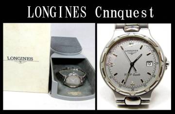 【ロンジン】 LONGINES Conquest 174-4018 スイス時計 ロンジン コンクエスト メンズ 日付 稼働品