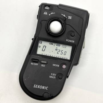 AY2885■【起動確認OK】SEKONIC model L-408 セコニック マルチマスター露出計 乾電池式 測洸 カメラパーツ 1円スタート