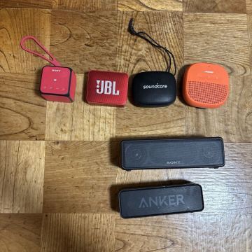 BOSE SONY soundcore Anker JBL ポータブルスピーカー　簡易動作確認済み　