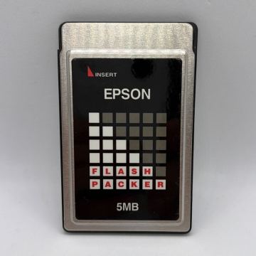 メモリーカード EPSON SunDisk PCMCIA 5MB FLASH PACKER フラッシュパッカー SRAMカード HP200LX