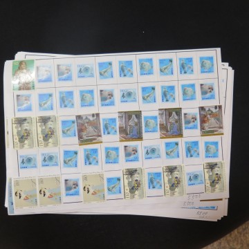 110円切手50面台紙貼50枚　額面275000円分　