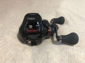 04.シマノ19炎月 CT150HG カウンター表示 フォールレバー付 リール SHIMANO (参考定価31,000円)