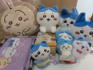 【まとめ売り】ちいかわ　ぬいぐるみ　フィギュア　バスケット　クッション　ハチワレ　うさぎ　パラレルワールド プライズ