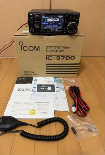 ICOM アイコム IC-9700 144/430/1200MHz トランシーバー 無線機 極美品 ＋ キャリングハンドル
