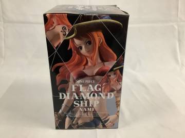 【556-7.NT】1円〜　BANPRESTO ONE PIECE FLAG DIAMOND SHIP &rdquo;NAMI&rdquo;　未使用品