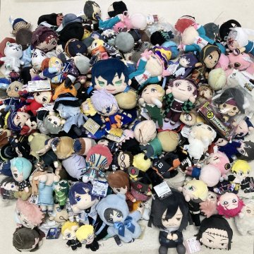● ミニぬいぐるみ 200点以上 大量まとめ まとめ商品 鬼滅の刃 呪術廻戦 ヒプノシスマイク など アニメ キャラクター 現状品 7.8kg