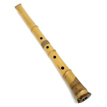 尺八 琴古流 吉田晴風撰 籐巻 二本継ぎ 約cm 和楽器 民謡 arc川1124