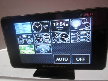 YUPITERU SUPER CAT レーザー＆レーダー探知機　Z110L（LS310、A360&alpha;、GS203同等品） 中古品