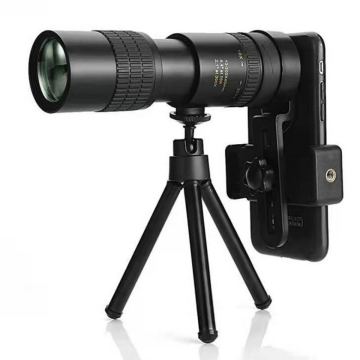 望遠鏡 10-300高倍率 単眼望遠鏡 広角 スマホ対応