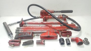 (1円スタート！) BLACKHAWK ブラックホーク Porto Power ポートパワー 手動油圧ポンプ 65121 自動車鈑金 動作良好 B4161