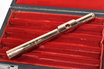 【C】DANA SHERIDAN 872 フルート 頭部管 14K 14金製 ダナ シェリダン 90g ケース付属 192328【送料無料】