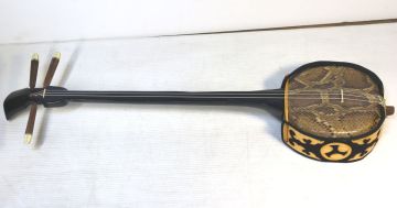 高級三線　蛇皮線　本蛇皮