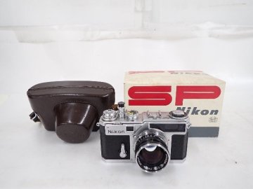 Nikon ニコン SP レンジファインダーカメラ 622万番台 後期 + NIKKOR-S F1.4 5cm レンズ Nippon Kogaku 日本光学 ケース付 &there4; 71208-177