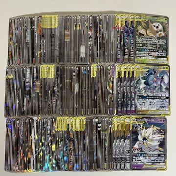 300枚 TAG TEAM GX RR タッグチーム SM ソルガレオ&ルナアーラ等 まとめ 大量 引退品 1スタ ポケモンカード ポケカ