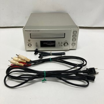 【中古品】『12-320』ステレオCDチューナー PD-N901 Pioneer 本体 パイオニア CDプレーヤー CDデッキ ケーブル 電源コード