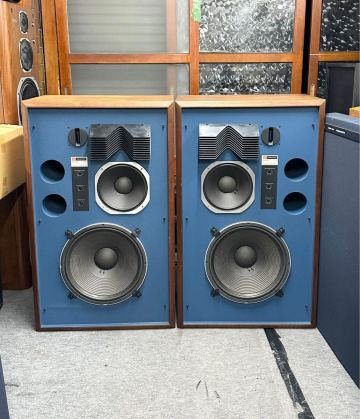 JBL 4344 スピーカーペア。動作品。新しいエツジ交換済み