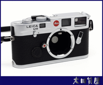Leica ライカ M6 シルバー クローム ボディ 218万台 シャッター全速落ち 通電 露出 OK /ブライトフレーム切り替え不可 中古☆1円～
