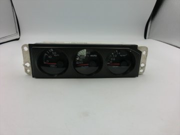 T【5w-05】【60サイズ】▲★日産/スカイライン BCNR33 R33 GT-R 3連メーター/自動車 パーツ/※傷、汚れ有