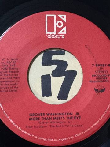 GROVER WASHINGTON JR. MORE THAN MEETS THE EYE 両面目立った傷なし 1982