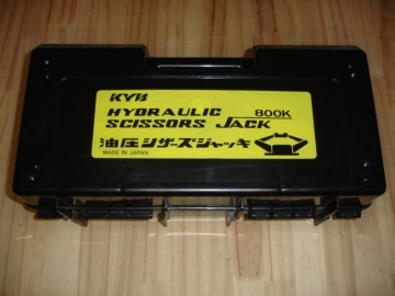極美品 KYB カバヤ　油圧シザースジャッキ 800K パンタジャッキ 