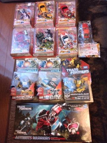 トランスフォーマー　変形！ヘンケイ！、ユナイテッド、ジェネレーションズ！アジア限定パック　等の13体セット
