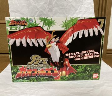 バンダイ ガオファルコン 百獣戦隊ガオレンジャー パワーアニマル 美品 超合金 フィギュア タカトク タカラ ポピー トミー DX