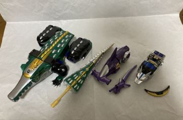 バンダイ DX百獣合体 ガオハンター 百獣戦隊ガオレンジャー ガオリゲーター 美品 超合金 フィギュア タカトク タカラ ポピー トミー