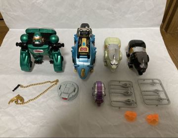 バンダイ DX百獣合体 ガオマッスルストライカー 百獣戦隊ガオレンジャー ガオゴリラ ガオライノス 超合金 パワーアニマル タカラ ポピー