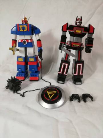 SMP　バイオロボ　ダイデンジン　組立済み　現状品　スーパーミニプラ　超電子バイオマン　電子戦隊デンジマン