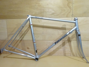 ▲パナソニック　クロモリフレーム　タンゲ　プレステージ　700Cホイール対応　126㎜エンド幅　DURA-ACEヘッドパーツ　ビンテージ▲2980