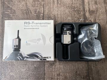 1円 未使用 送料無料 COMET コメット RS-T 発信器 トランスミッター ワイヤレス 無線シンクロ装置 RS-Transmiter