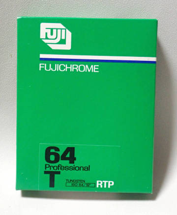 4&times;5　64T　RTP　FUJICHOME　フジクローム　フジ　フジフィルム