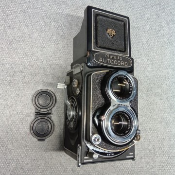 Minolta AUTOCORD 12EX For 6x6 二眼レフ フィルムカメラ ミノルタ オートコード カメラ