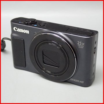 ★1円 Canon/キャノン PowerShot SX620 HS コンパクトデジタルカメラ/約2020万画素/光学25倍ズーム/動作品/純正バッテリー付き&2123200378