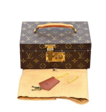 超美品◆LOUISVUITTONルイヴィトンヴィンテージモノグラムボワットアトゥージュエリーケースハードケースハードトランクM47236バニティ