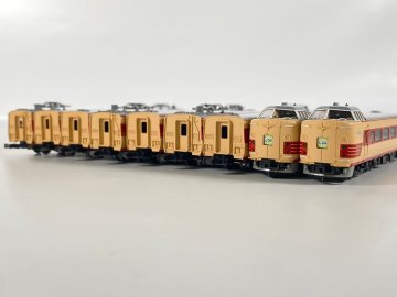 2-152＊Nゲージ TOMIX 92895 国鉄 381 0系 特急電車 基本セット + 他 2両 まとめ売り トミックス 鉄道模型(njs)