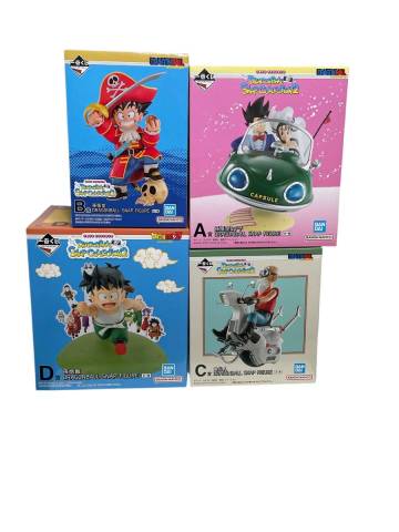 1円～　一番くじ　ドラゴンボール　スナップコレクション2　A/B/C/D賞　4点　未使用