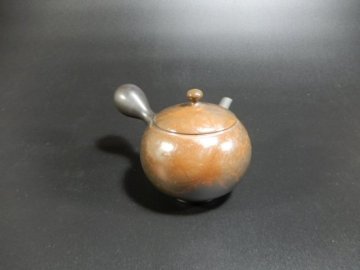 常滑焼　 桜山造　急須　茶注　横手急須　茶道具　コレクション　D-260