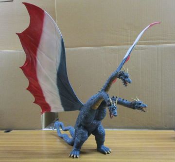 #w55【梱120】X-PLUS エクスプラス キングギドラ 高さ約47センチ フィギュア