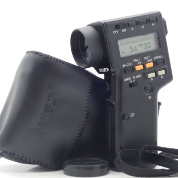 MINOLTA ミノルタ SPOTMETER F スポットメーター 単体露出計 ケース ストラップ付き