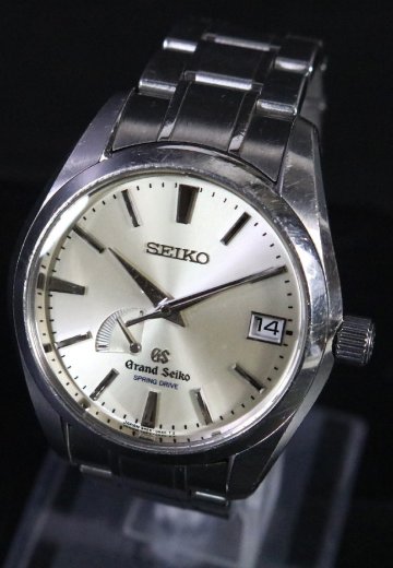 【ト足】Grand Seiko グランドセイコー スプリングドライブ 9R65-0AA0 自動巻き メンズ ブランド腕時計 箱付き スケルトン CO063CMM98